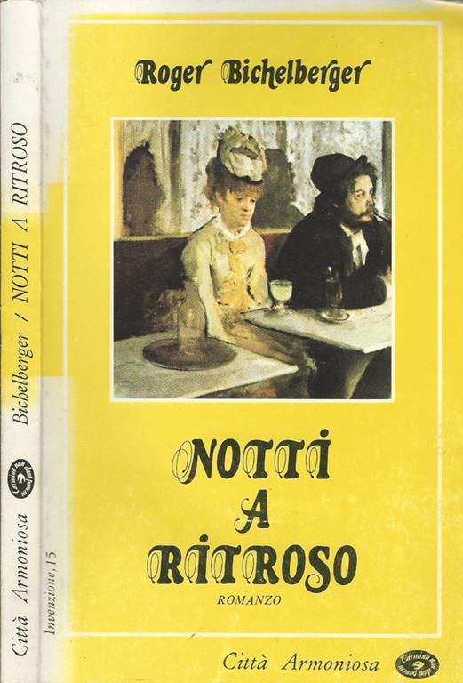 Notti a ritroso - Roger Bichelberger - copertina