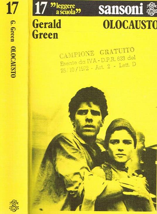Olocausto - Gerald Green - copertina