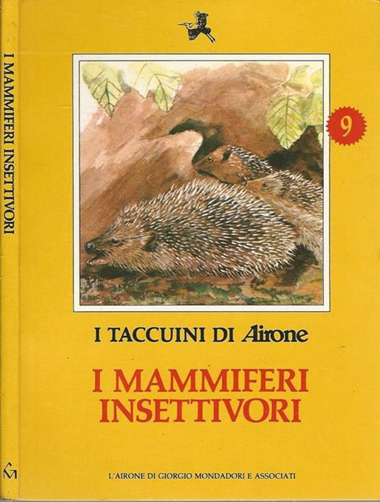 I mammiferi insettivori - copertina