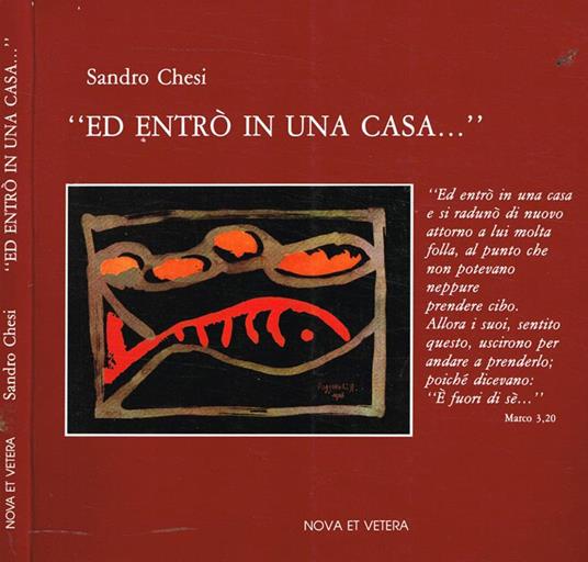 Ed entrò in una casa. Origini e vicende della Congregazione Mariana delle Case della Carità - Sandro Chesi - copertina