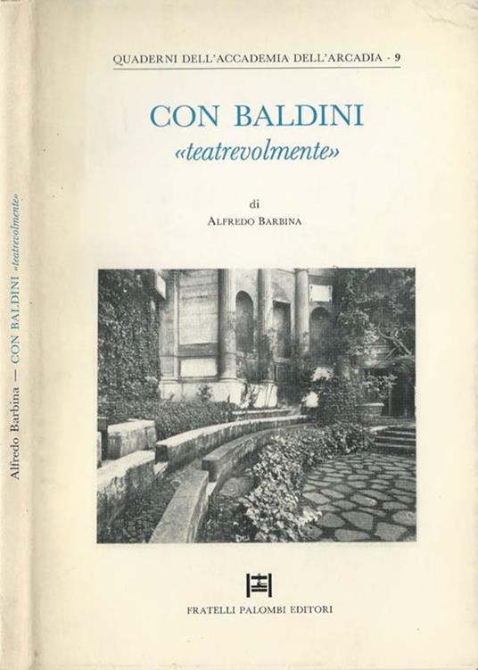 Con Baldini «teatrevolmente» - Alfredo Barbina - copertina