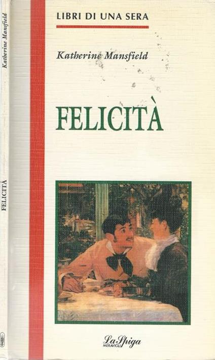 Felicità - Katherine Mansfield - copertina