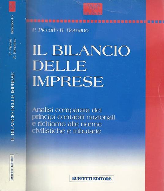 Il bilancio delle imprese - copertina