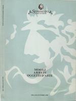 Mobili Arredi Oggetti d'arte. Asta in Milano - Centro Congressi Magna Pars