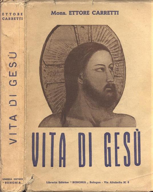 Vita di Gesù - Ettore Carretti - copertina