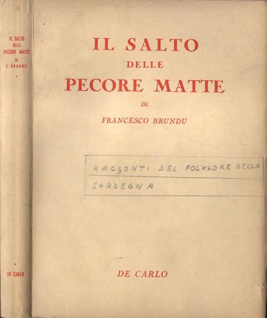 Il salto delle pecore matte - Francesco Brundu - copertina