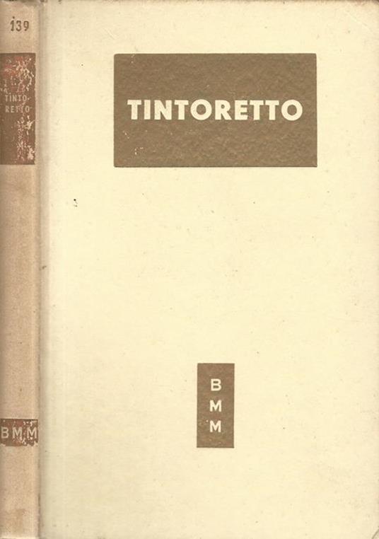 Tintoretto - Dino Formaggio - copertina