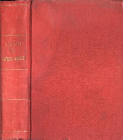 Leggi e regolamenti - copertina