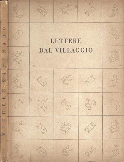 Lettere dal villaggio - Michele Saponaro - copertina