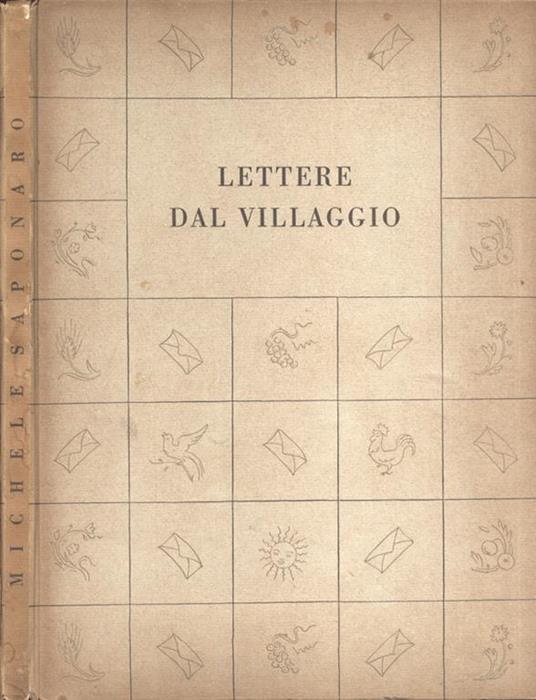 Lettere dal villaggio - Michele Saponaro - copertina