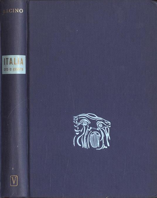 Italia oro e cenere - Ezio Bacino - copertina