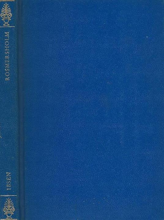 Rosmersholm - Henrik Ibsen - copertina