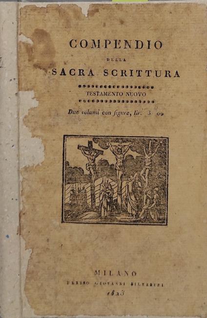 Compendio della Sacra Scrittura Vol II. Testamento Nuovo - copertina