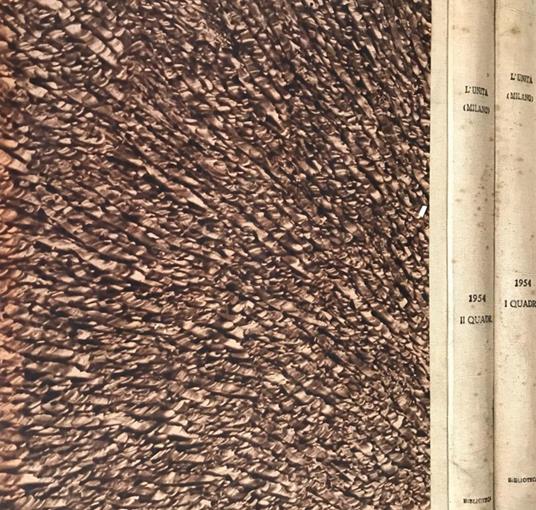 L' Unità 1954. Organo del partito comunista italiano - copertina