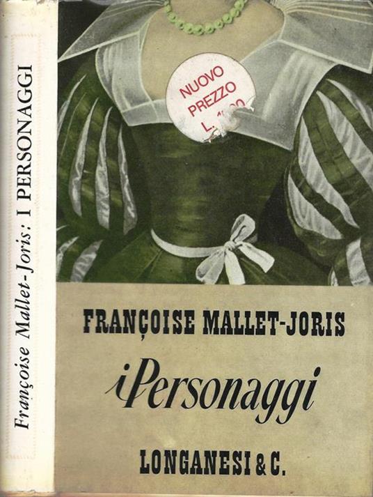 I personaggi - Françoise Mallet-Joris - copertina