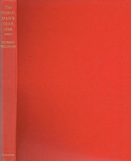 The Horseman's Year - Dorian Williams - copertina