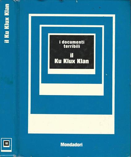 Il Ku Klux Klan - Franco Nencini - copertina