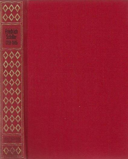 Friedrich Schiller. ( 1759 - 1805 ) - Horst Hohendorf - copertina