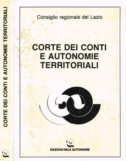 Corte dei conti e autonomie territoriali - copertina