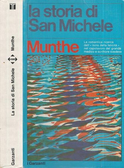 La storia di San Michele - Axel Munthe - copertina