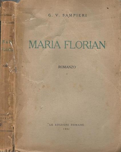 Maria Florian - copertina