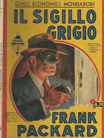 Il sigillo grigio - Frank Packard - copertina