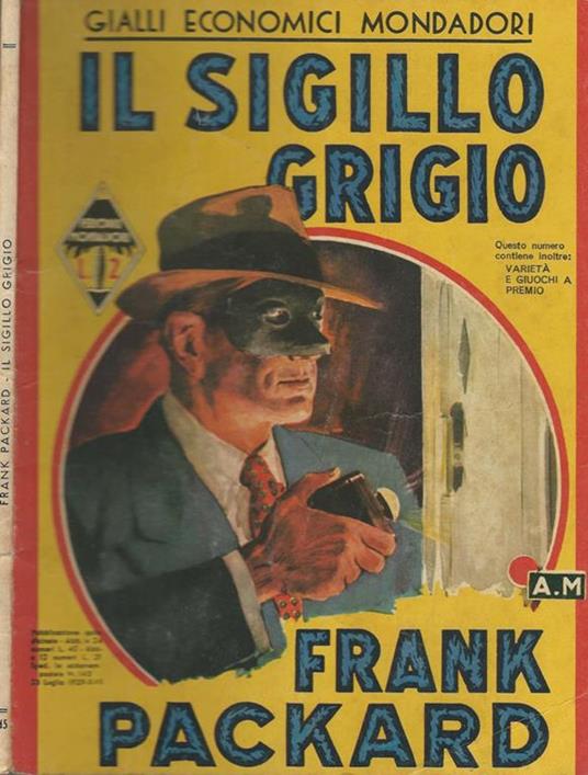 Il sigillo grigio - Frank Packard - copertina