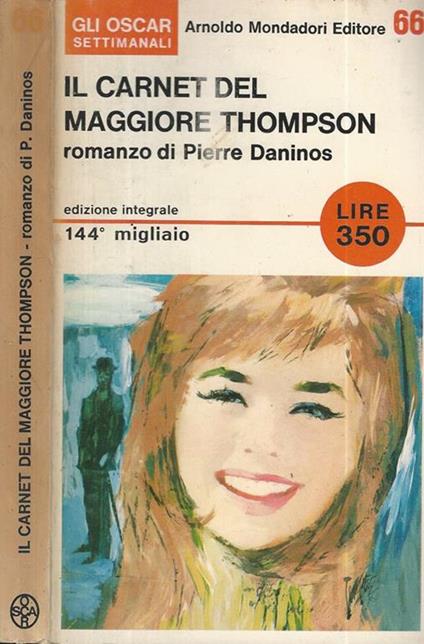 Il carnet del maggiore Thompson - Pierre Daninos - copertina