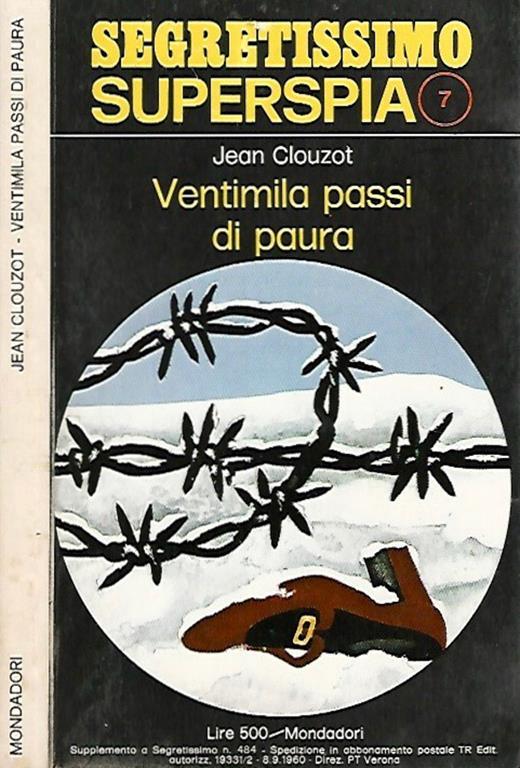 Ventimila passi di paura - Jean Clouzot - copertina