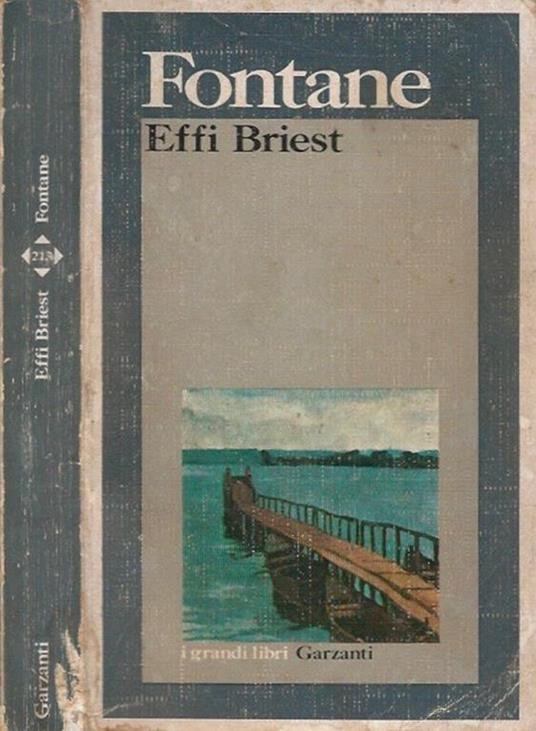 Effi Briest - Theodor Fontane - copertina