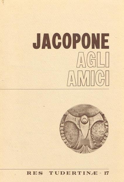 Jacopone agli amici - Jacopone da Todi - copertina