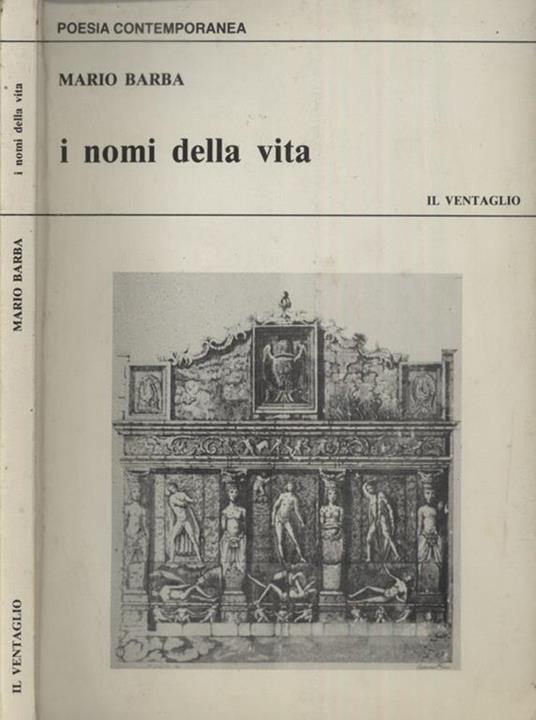 I nomi della vita - Mario Barba - copertina