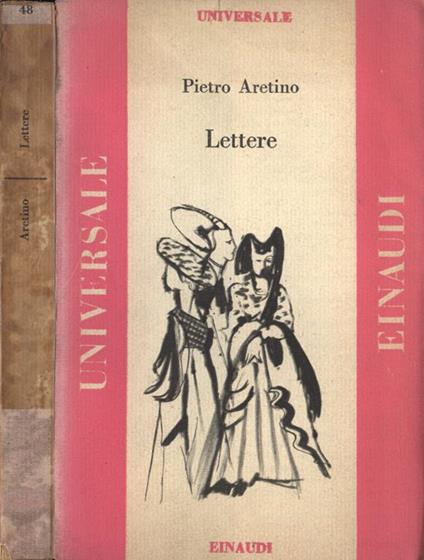Lettere - Pietro Aretino - copertina