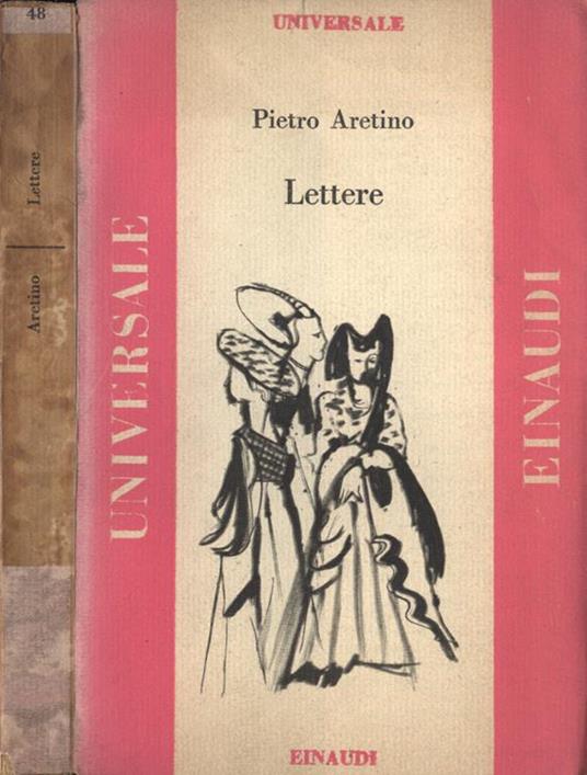 Lettere - Pietro Aretino - copertina