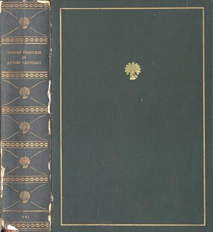 Teatro francese contemporaneo di autori cattolici - Mario Apollonio - copertina