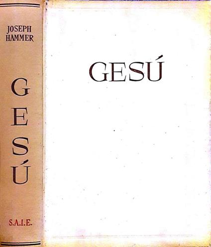 Quando Gesù viveva tra di noi - Joseph Hammer - copertina