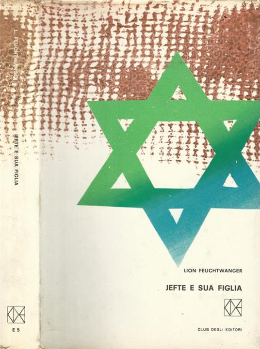 Jefte e sua figlia - Lion Feuchtwanger - copertina