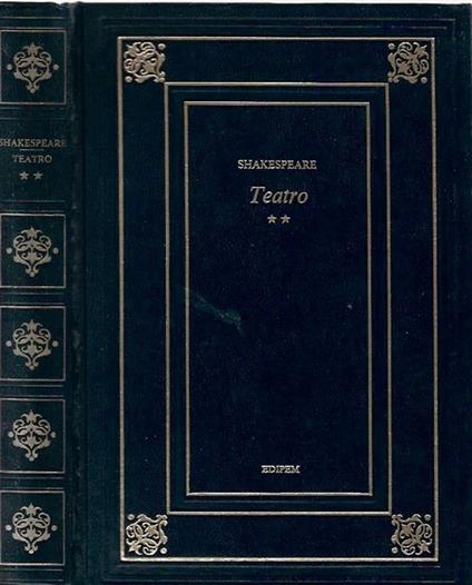 Teatro vol. II - William Shakespeare - copertina