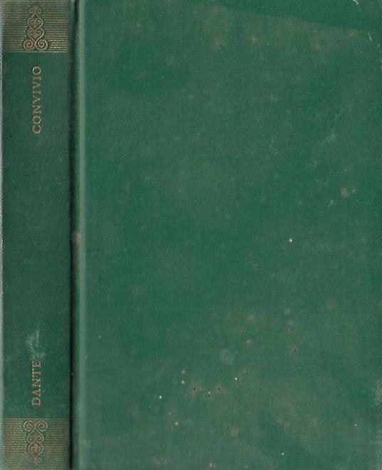 Convivio - Dante Alighieri - copertina