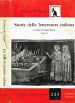 Storia della letteratura italiana vol.I