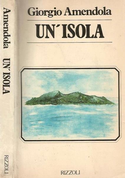 Un isola - Giorgio Amendola - copertina