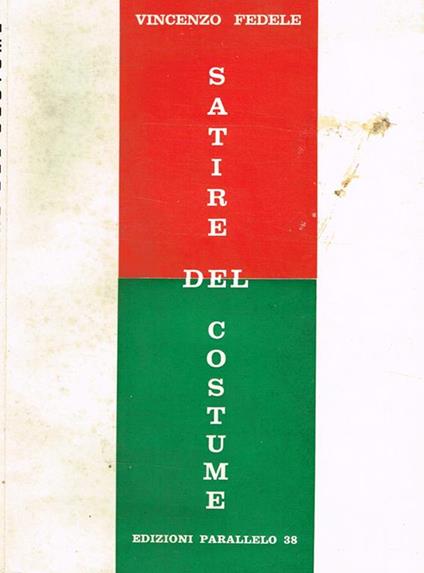 Satire del costume - copertina