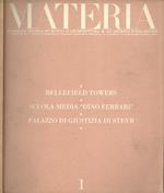 Materia n. 1. Rassegna tecnica di motivi d' architettura
