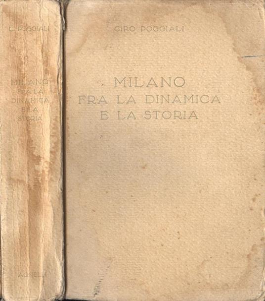 Milano fra la dinamica e la storia - Ciro Poggiali - copertina