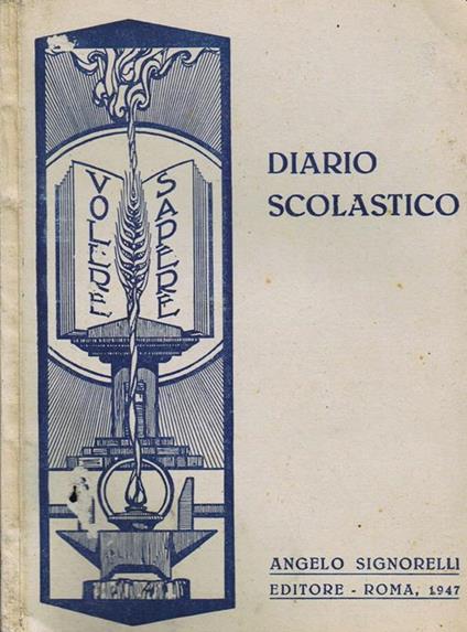 Diario Scolastico - copertina