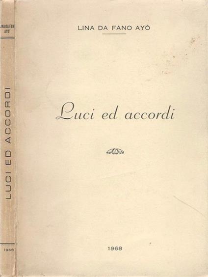 Luci e accordi - copertina