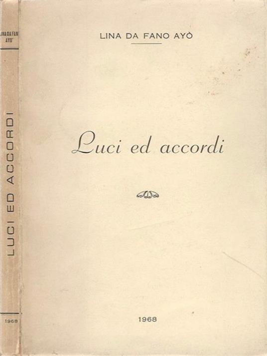 Luci e accordi - copertina