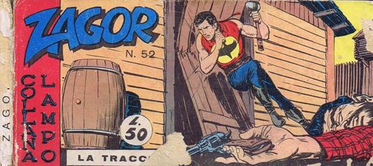 Zagor. La Traccia di: G. Nolitta - copertina