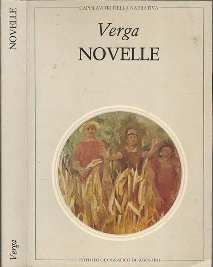 Novelle - Giovanni Verga - copertina
