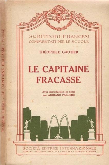 Le Capitaine Fracasse - Théophile Gautier - copertina